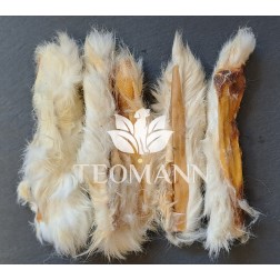 Teomann Dried Hairy Rabbit Skin