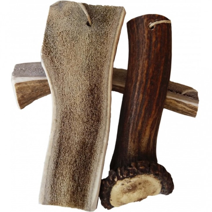 Teomann Halved Chew Antler Pieces