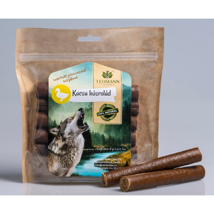 Teomann Duck Meat Roll 13cm 95% meat