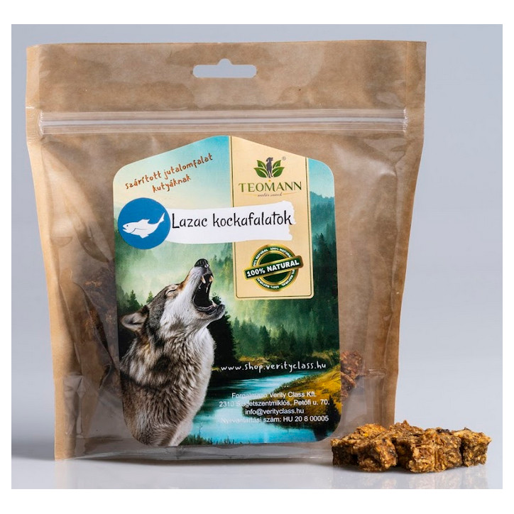 Teomann Dried Salmon Cubes