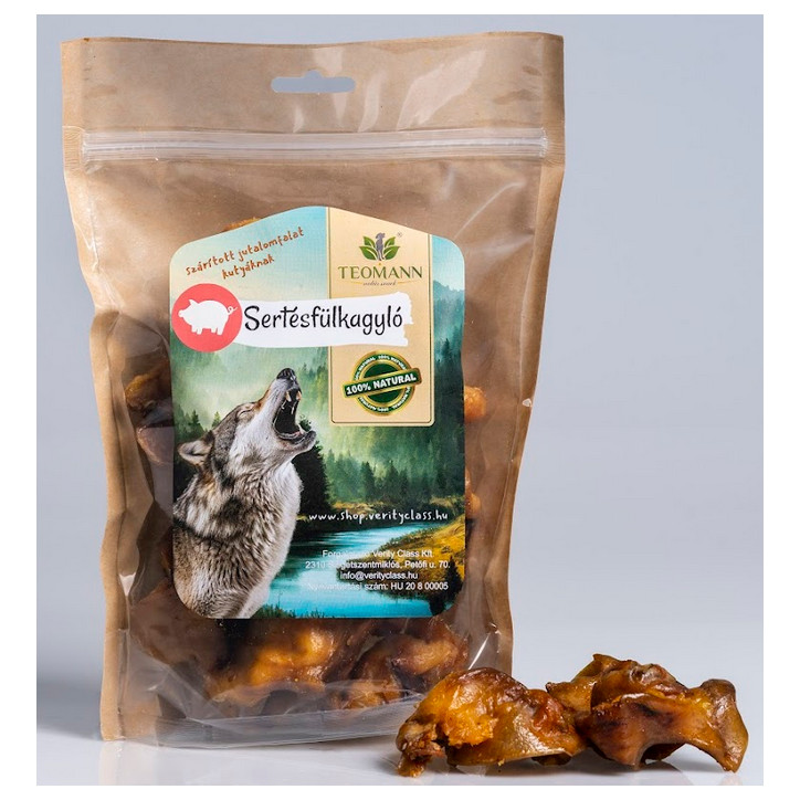 Teomann Dried Pork Ear Pinna Teomann Dried Pork Ear Pinna