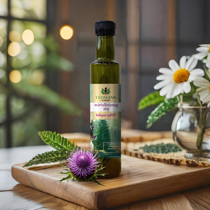 Teomann Cold-Pressed Milk Thistle Seed Oil