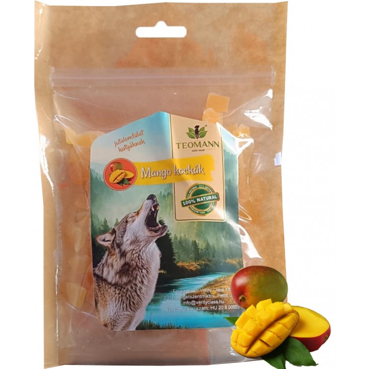 Teomann Dried Mango Cubes 200g Teomann Dried Mango Cubes 200g