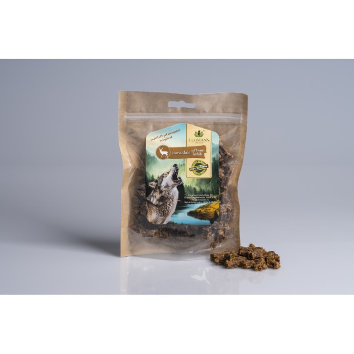 Teomann Dried Deer Meat Soft Mini Cubes