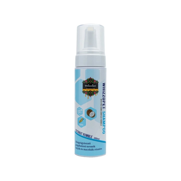 Whizzopet Shampoo Coconut Rumble 200ml